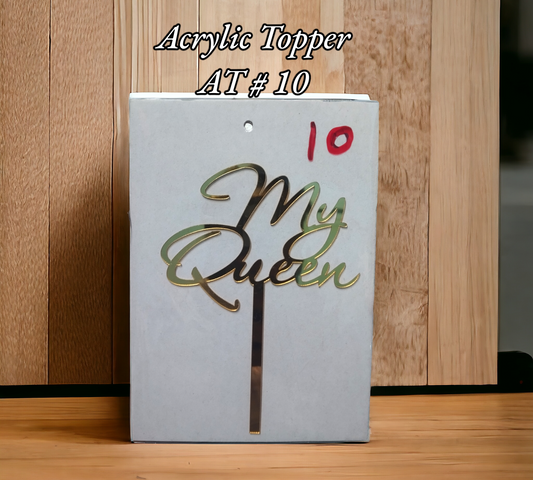 Acrylic Topper AT # 10