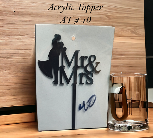 Acrylic Topper AT # 40