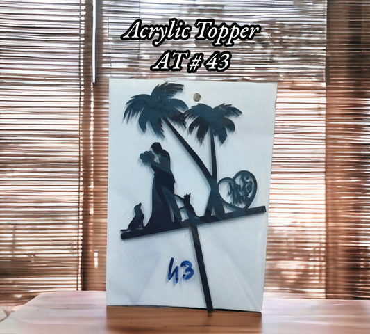 Acrylic Topper AT # 43