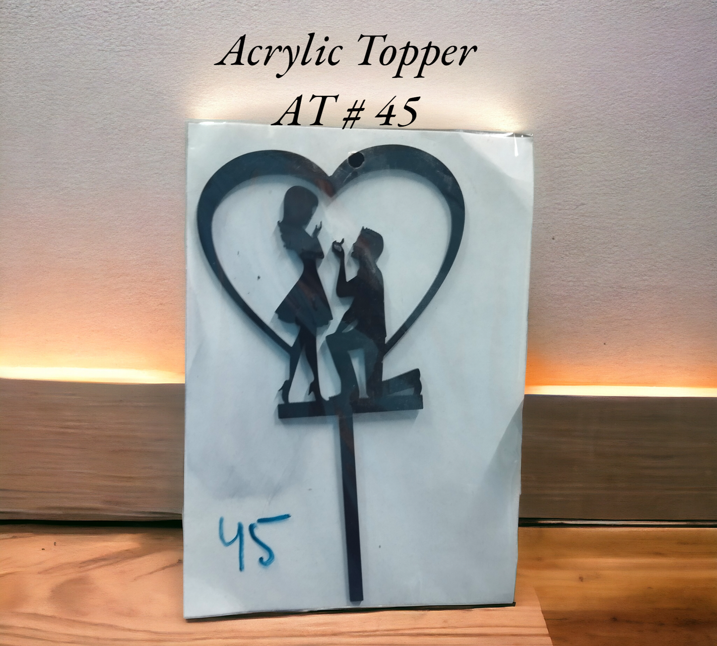 Acrylic Topper AT # 45