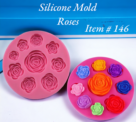 Silicone Mold Roses Item # 146