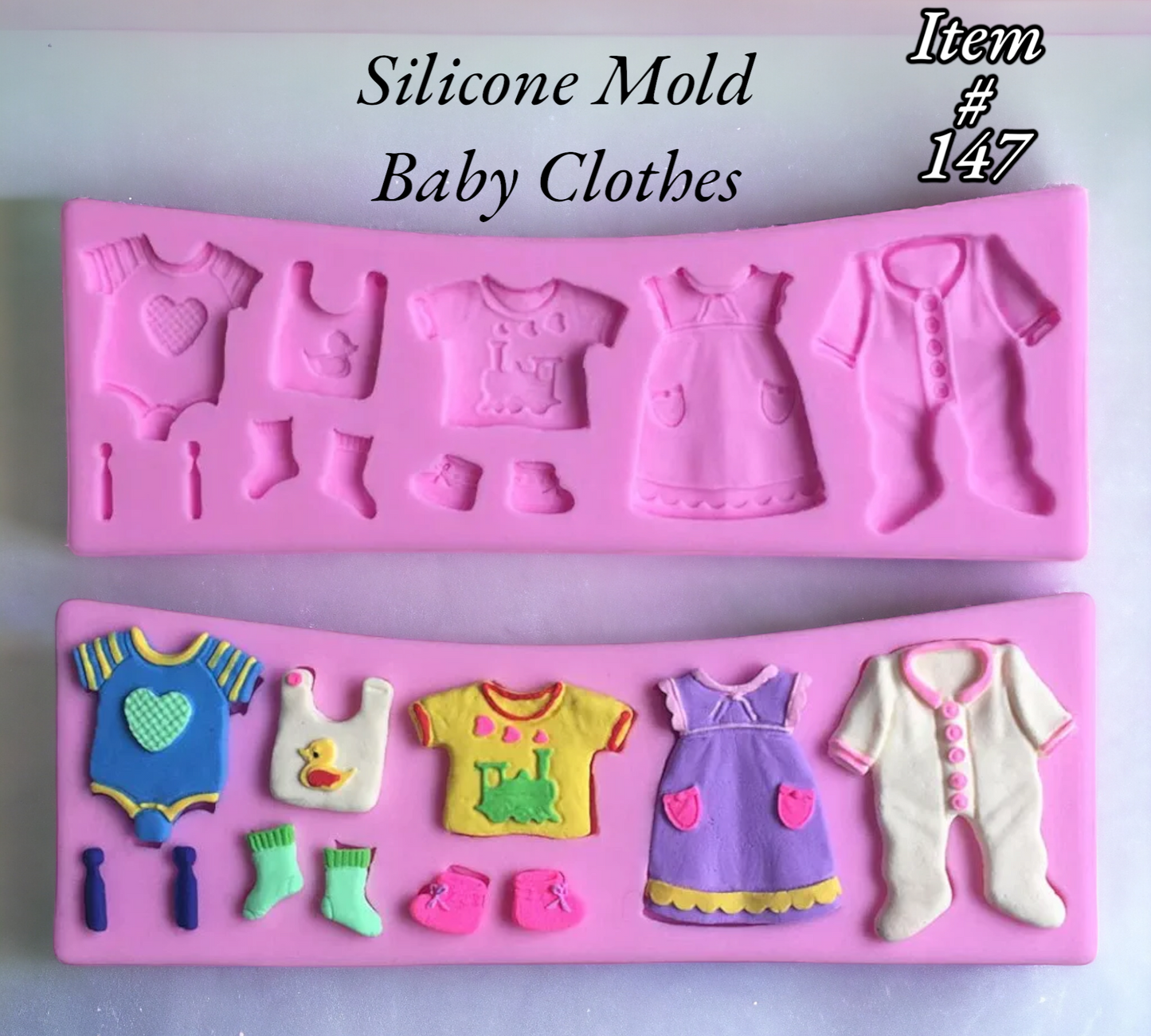 Silicone Mold Baby Clothes Item # 147