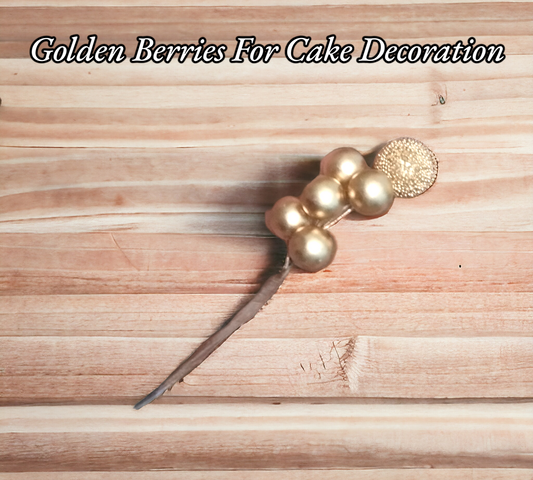 Golden Berries For Cake Decoration