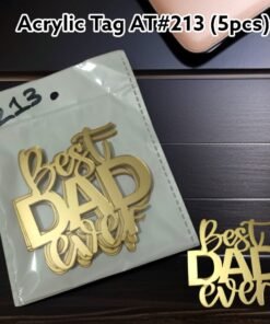 Acrylic Tag Father's Day - AT # 213
