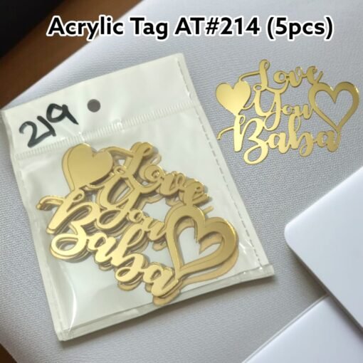 Acrylic Tag Father's Day - Image 4