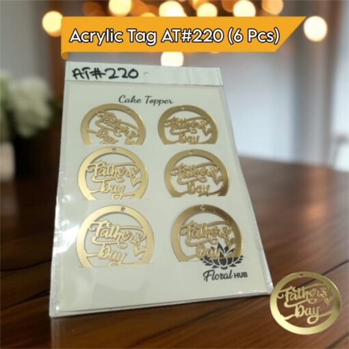 Acrylic Tag Father's Day - Image 3