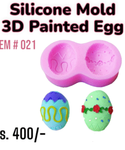 3D Painted Egg Mold (Item # 021)