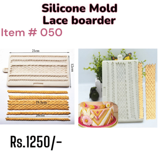 Lace Boarder Mold (Item # 050)