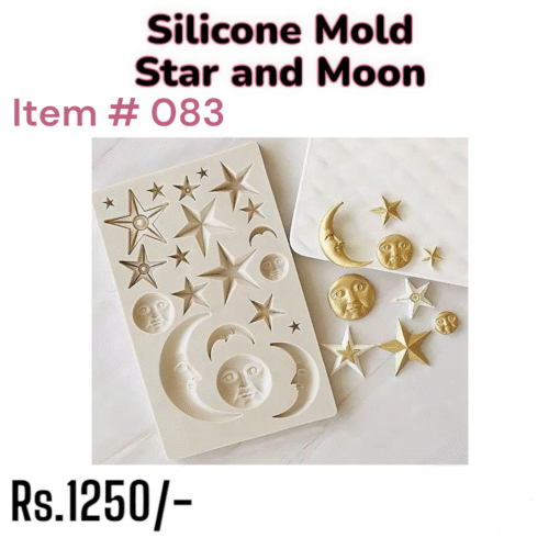 Star and Moon Mold (Item # 083)