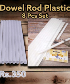 Dowel Rod Plastic 8 Pcs Set