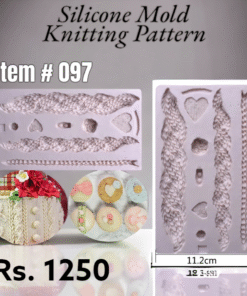 Knitting Pattern Mold (Item # 097)