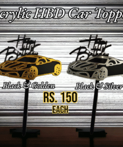 Acrylic HBD Car Topper
