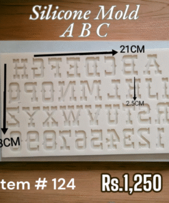 Alphabet Mold (Item # 124)