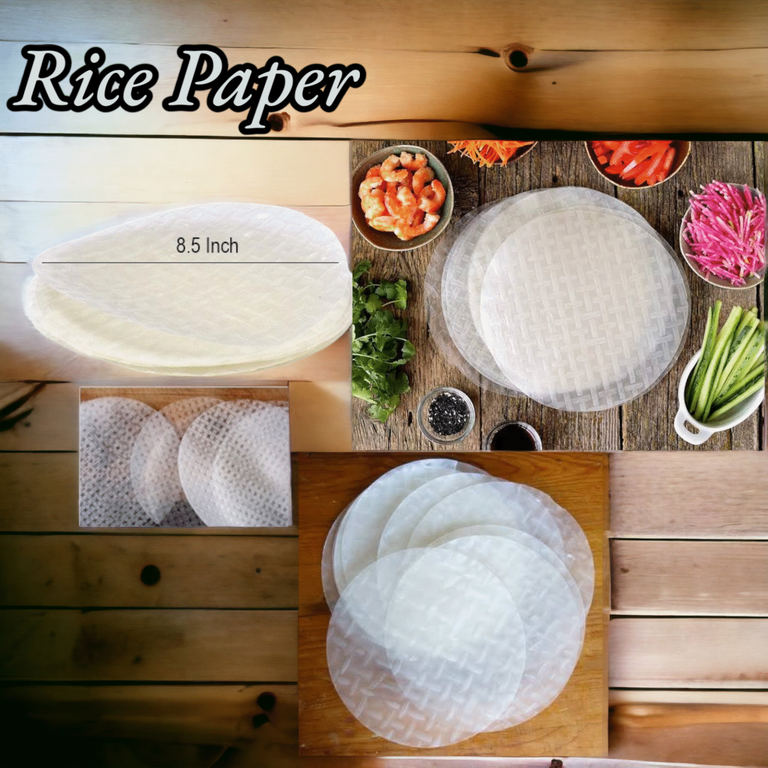 Rice Paper 5 Pcs Pack – Carton House
