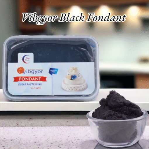 Vibgyor Black Fondant