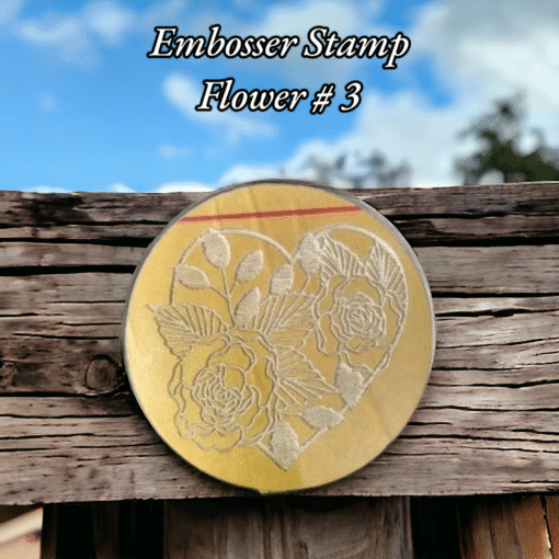 Embosser Stamp Flower - Image 3