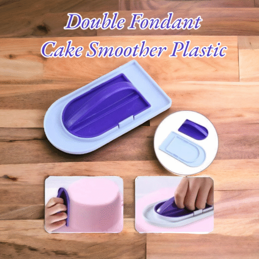 Double Fondant Cake Smoother Plastic