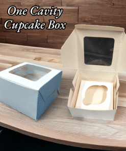 Cupcake Box - 1 Cavity Cupcake