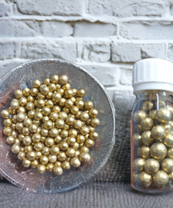 Real Gold Shade Sugar Balls (30 gm) - 30 gm, 7 mm