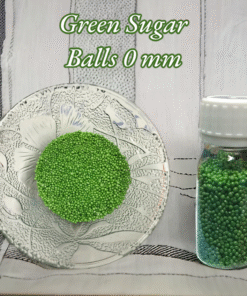 Green Sugar Balls (0 mm) 30 gm Pack