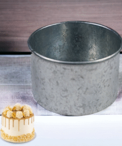 Heighted Round Shape Baking Mold 3" Height - 5 x 5 x 3