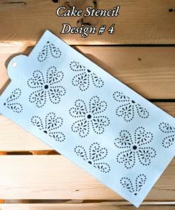 Cake Stencil Design # 4