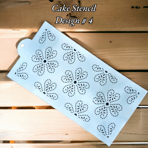 Cake Stencil Design # 4