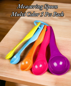 Measuring Spoon Multi Color 5 Pcs Pack