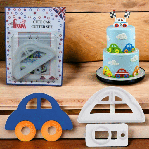 Cute Car Cutter Set