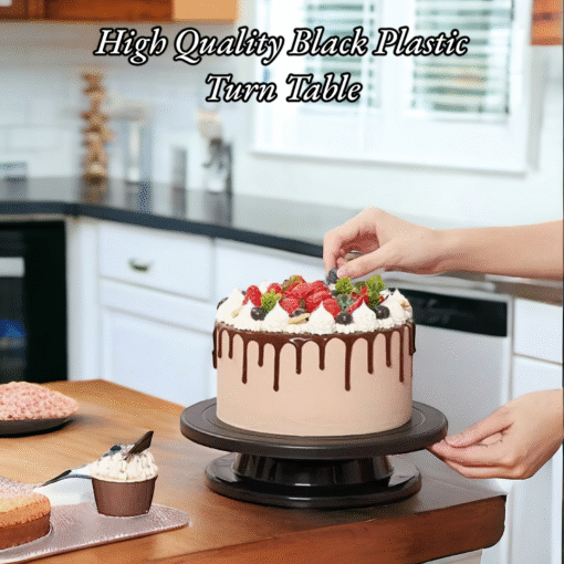 High Quality Black Plastic Turn Table
