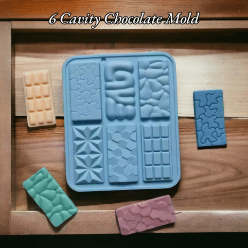 6 Cavity Chocolate Mold