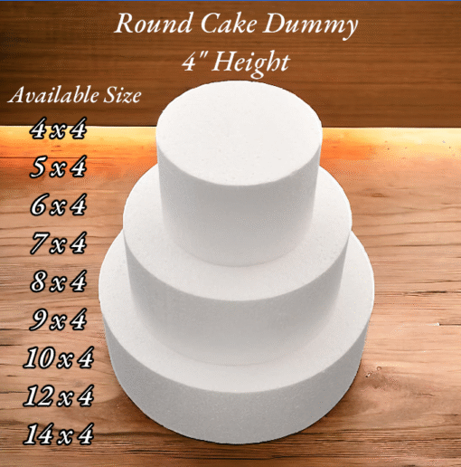 Cake Dummy 6" Height