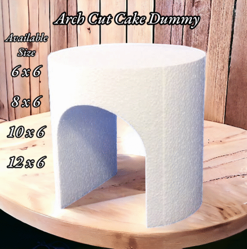 Arch Cut Cake Dummy