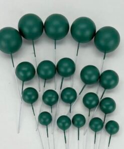 Faux Balls Pack of 20 (High Quality) (Imported) - Sea Green