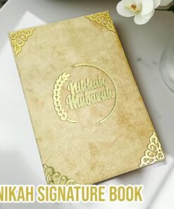 Nikah Signature Book