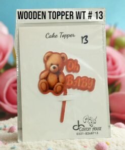 Wooden Topper WT # 13