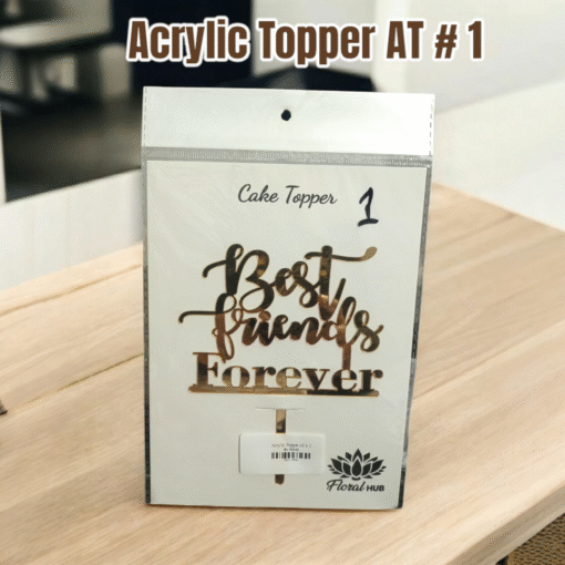 Acrylic Topper AT # 1