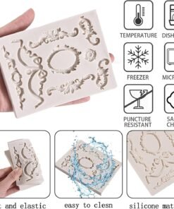Silicone Vintage Style Mold Item # 171