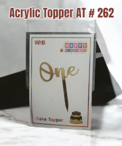 Acrylic Topper (One) AT # 262