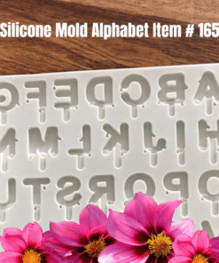 Silicone Alphabet Mold Item # 165