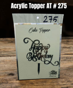 Acrylic Topper AT # 275