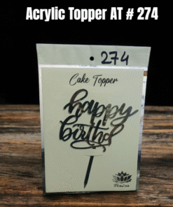 Acrylic Topper AT # 274