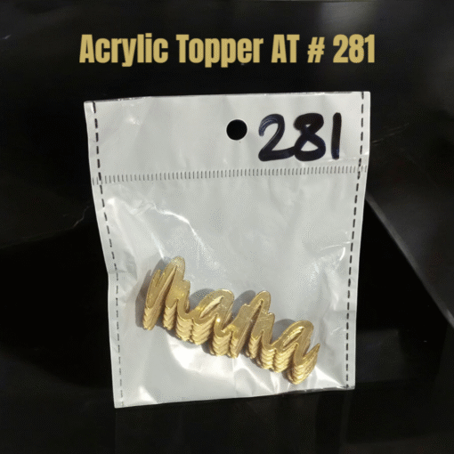 Acrylic Tag AT # 281 (5pcs)