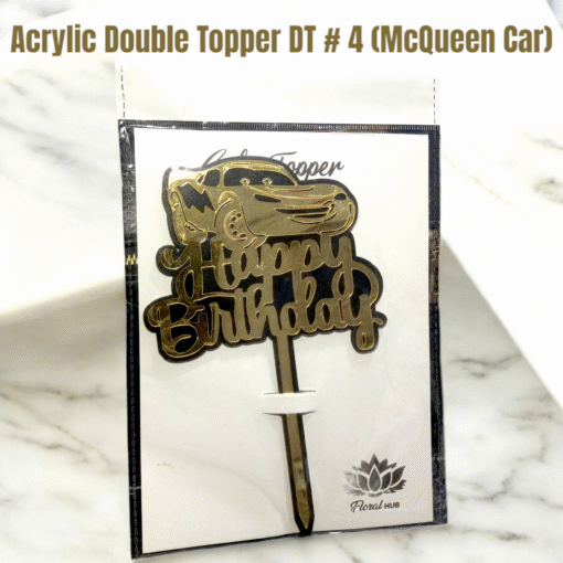 Acrylic Double Topper DT # 4 (McQueen Car)