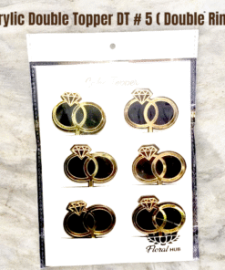 Acrylic Double Topper DT # 5 (Double Ring)