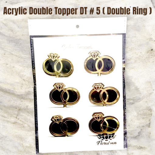 Acrylic Double Topper DT # 5 (Double Ring)