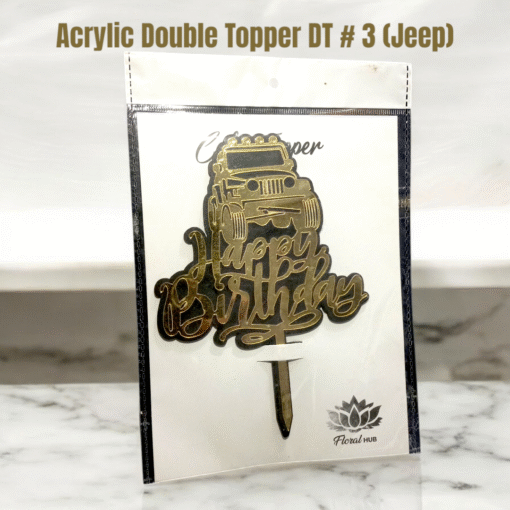 Acrylic Double Topper DT # 3 (Jeep)