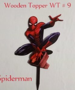 Wooden Topper WT # 9 (Spiderman)