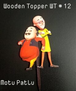 Wooden Topper WT # 12 (Motu Patlu)