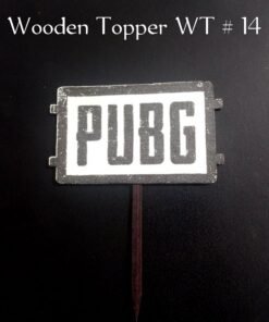 Wooden Topper WT # 14 (PUBG)
